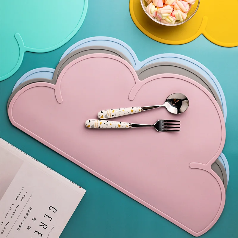 Korean Kitchen Gadgets - Alas Meja Silikon Lucu Bentuk Awan
