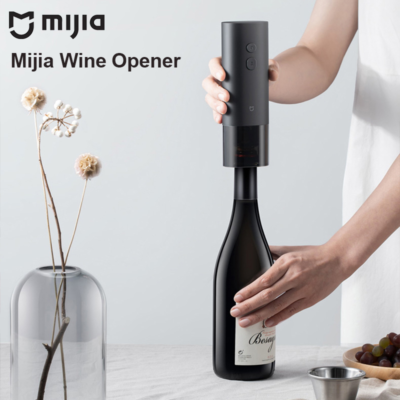 Kitchen Gadgets And Accessories - Pembuka Botol Anggur Elektrik Mijia Baterai