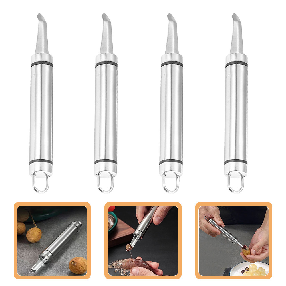 Kitchen Gadgets Kitchen - 4Pcs Alat Pengupas Buah dan Sayuran