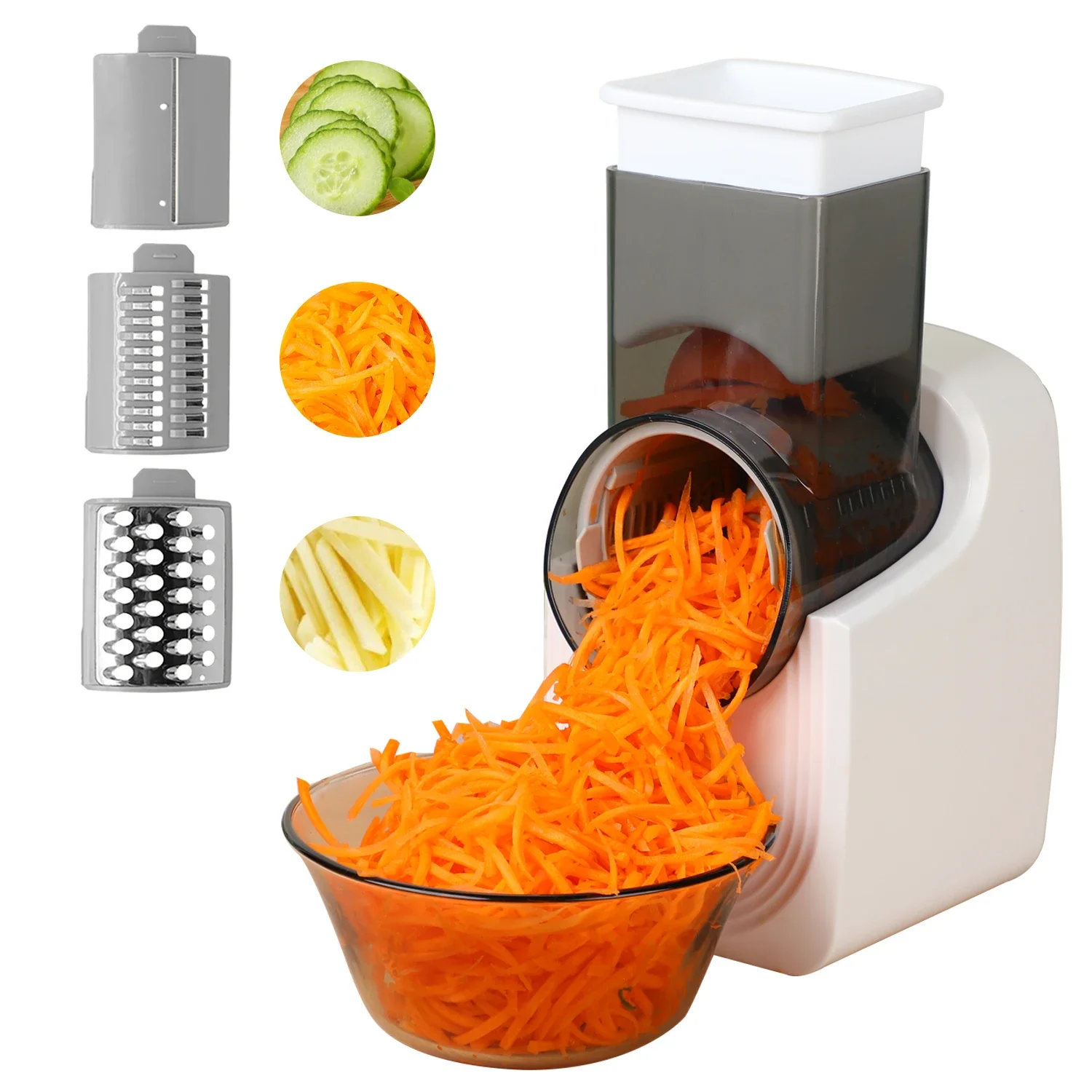 Mandoline Slicer - Alat pemotong keju elektrik, parutan keju