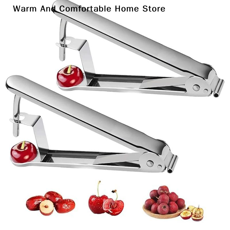 Kitchen Gadgets Kitchen - Penghilang Biji Multifungsi untuk Ceri, Hawthorn,