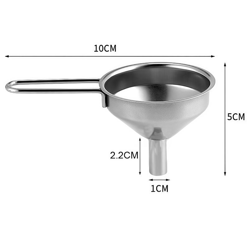 Kitchen Gadgets Design - Corong Baja Tahan Karat dengan Pegangan