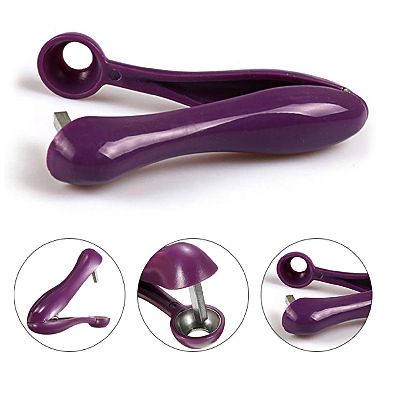 Kitchen Gadgets Kitchen - Alat Pengupas Biji Ceri Portabel, Penghilang
