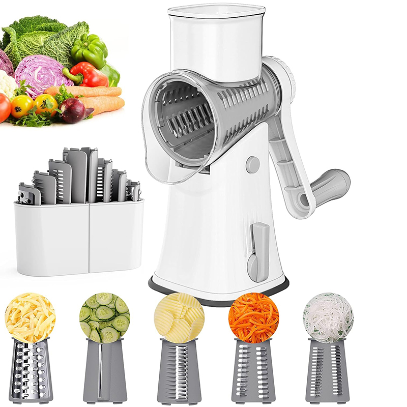 Mandoline Slicer - LMETJMA pemotong parutan putar, alat pengiris