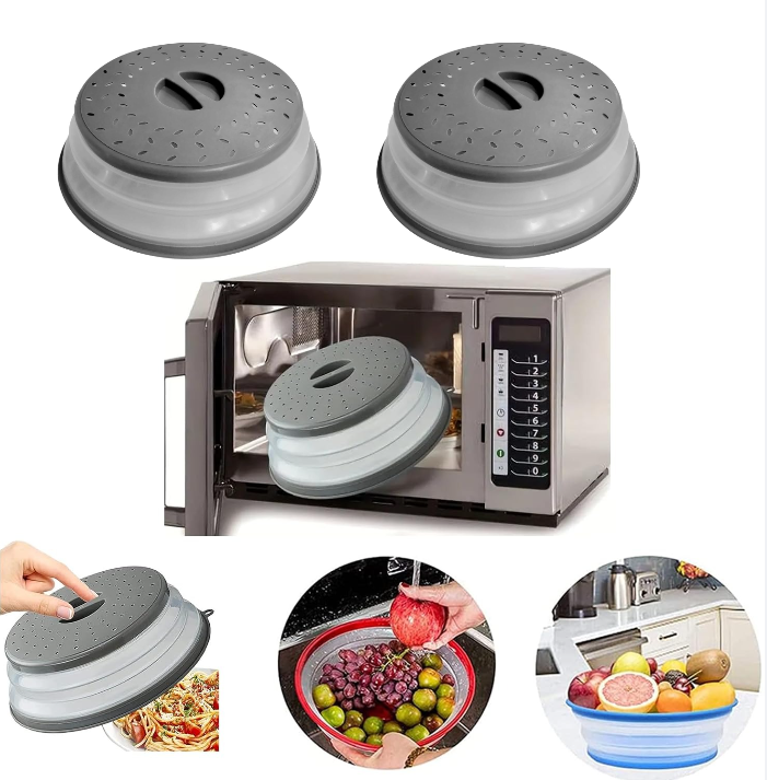 Kitchen Gadgets That Are Useful - Penutup Microwave Anti Cipratan, Tutup Microwave
