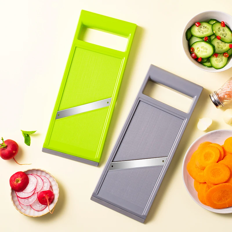 Mandoline Slicer - Alat pemotong sayuran multifungsi, alat pengiris