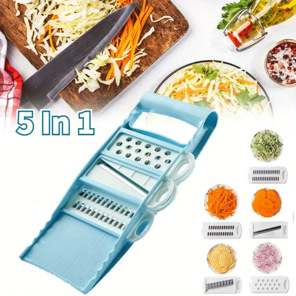 Mandoline Slicer - Pencacah Sayur Multifungsi 5 in 1,