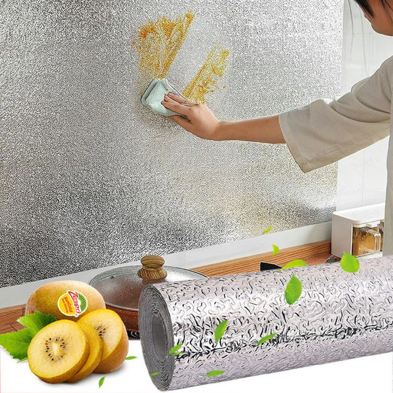 Kitchen Gadgets Wallpaper - Stiker Dapur Tahan Minyak dan Air,