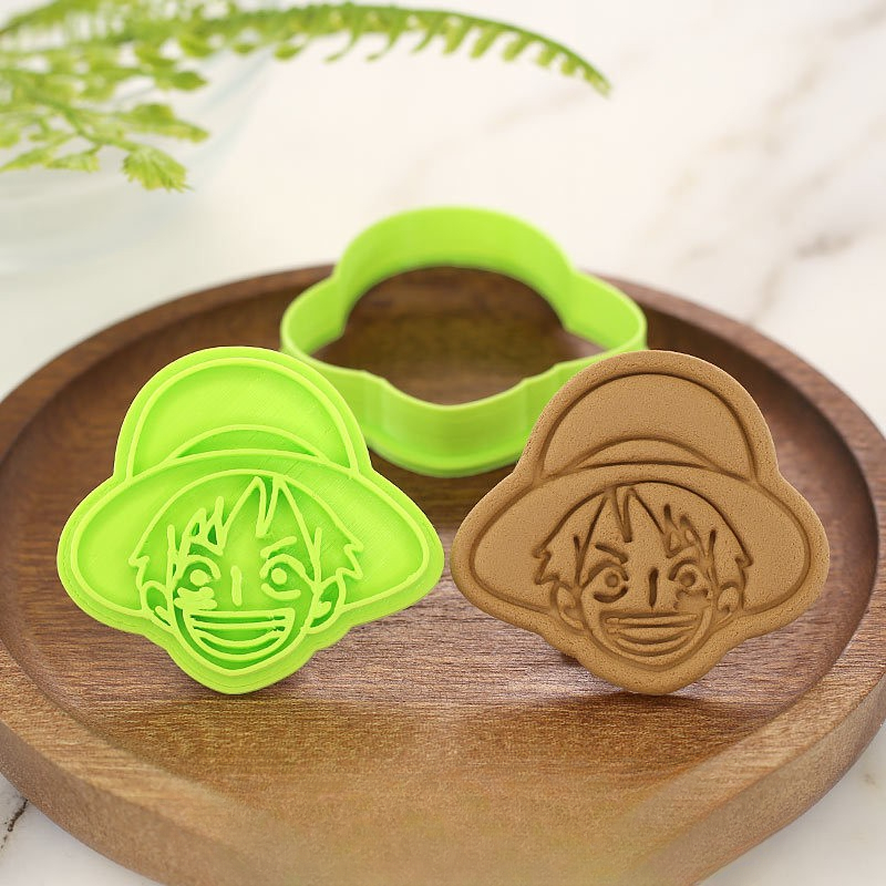 Kitchen Gadgets Kitchen - Cetakan Kue One Piece Luffy Zoro
