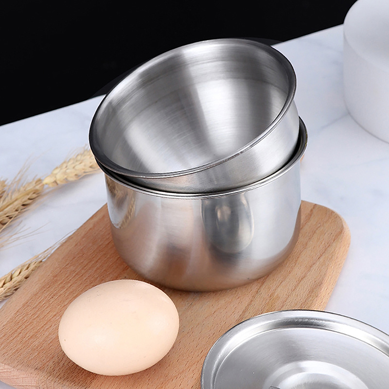 1 buah mangkuk nasi stainless  - Korean Kitchen Gadgets ulasan dan harga
