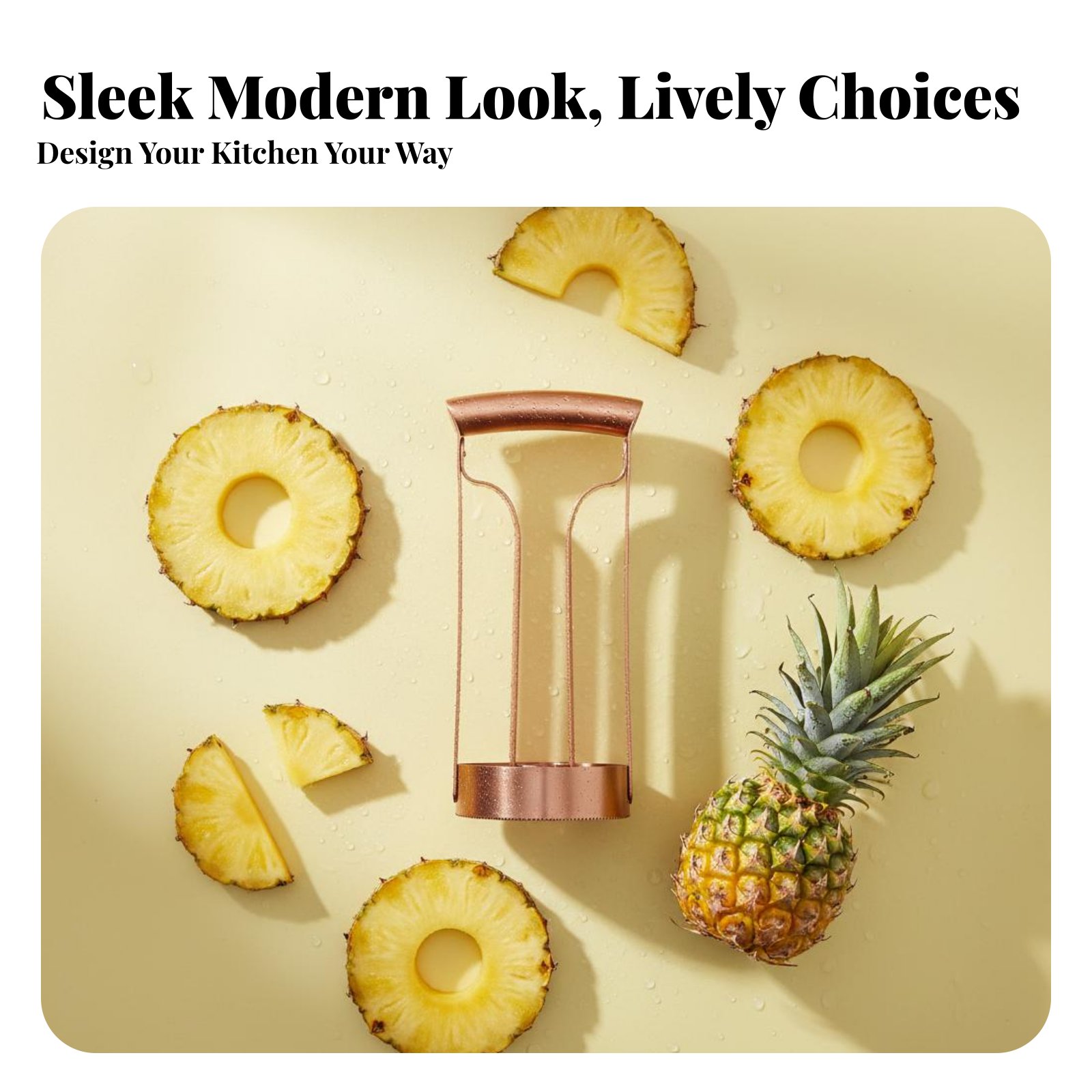 Stainless Steel Pineapple Cutt - Kitchen Gadgets That Are Useful ulasan dan harga