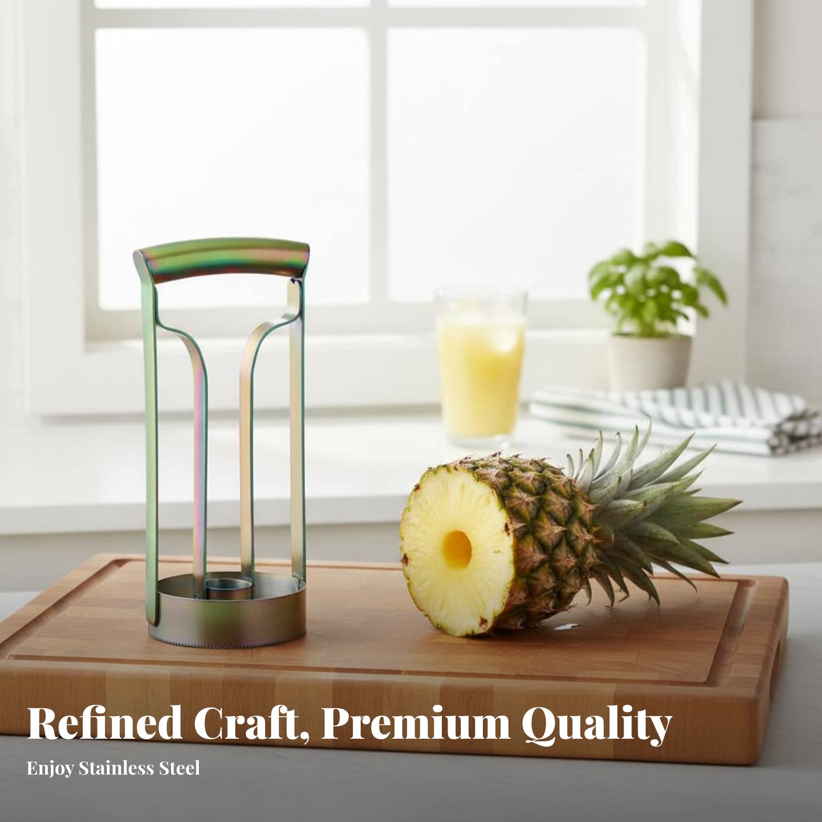 Stainless Steel Pineapple Cutt - Kitchen Gadgets That Are Useful ulasan dan harga