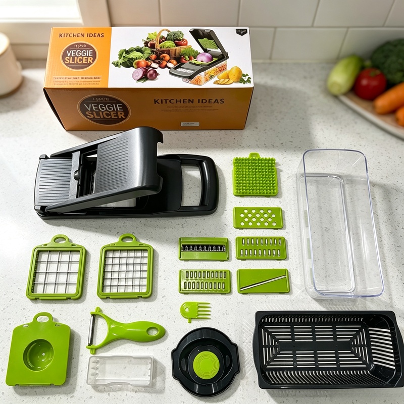 16 in 1 Alat Pemotong Sayur Mu - Mandoline Slicer ulasan dan harga