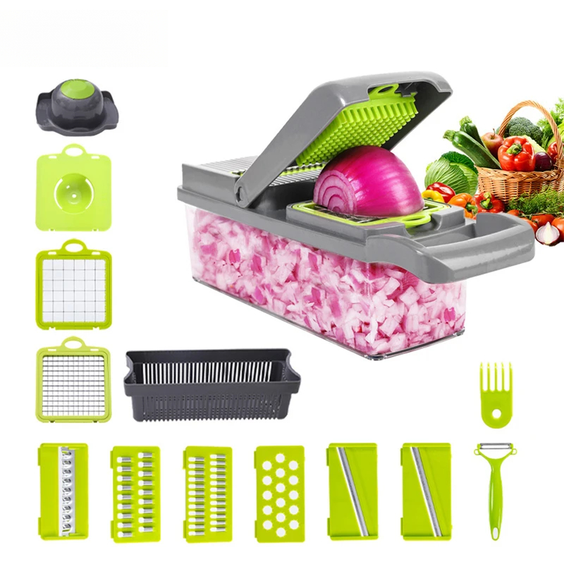 16 in 1 Alat Pemotong Sayur Mu - Mandoline Slicer ulasan dan harga