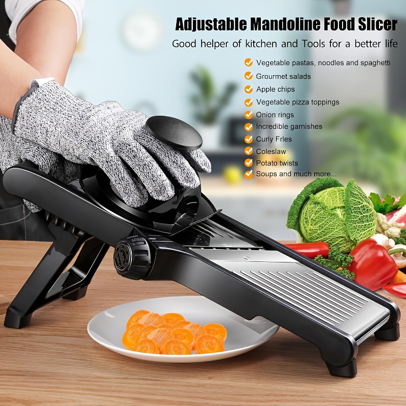 Pemotong Mandolin Baja Tahan K - Mandoline Slicer ulasan dan harga