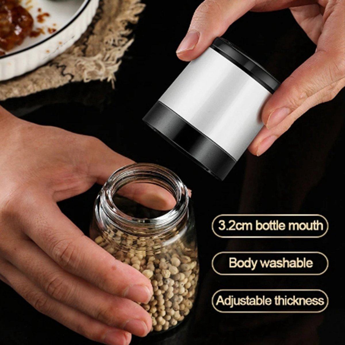 Penggiling Garam dan Merica Ma - Kitchen Gadgets Kitchen ulasan dan harga