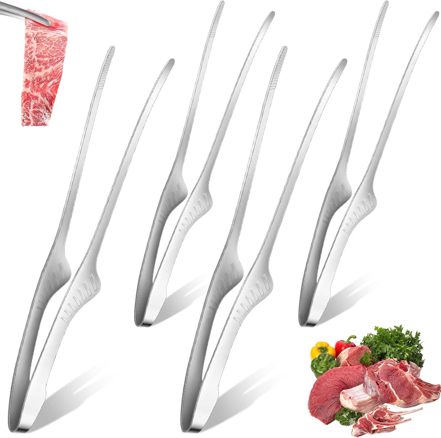 1/2/5 Buah Penjepit Makanan Ba - Korean Kitchen Gadgets ulasan dan harga