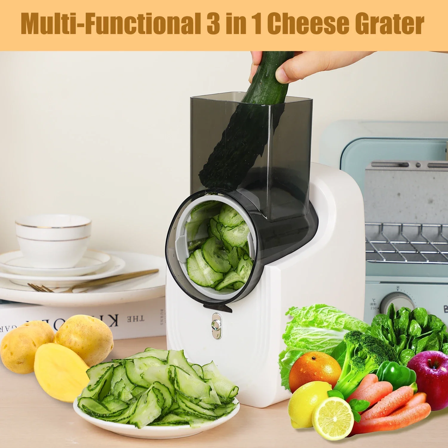 Alat pemotong keju elektrik, p - Mandoline Slicer ulasan dan harga