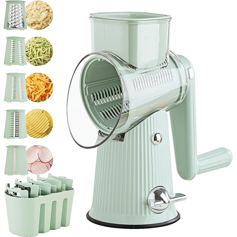 Parutan Keju Putar 5 In 1 deng - Mandoline Slicer ulasan dan harga