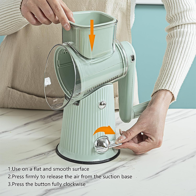 Parutan Keju Putar 5 In 1 deng - Mandoline Slicer ulasan dan harga