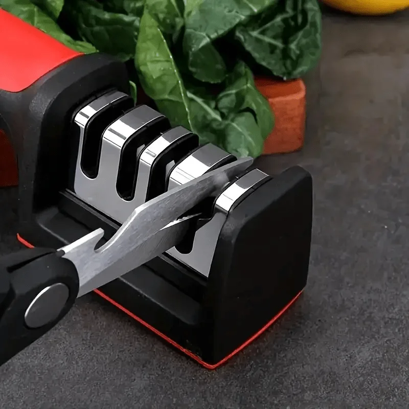 Pengasah Pisau dan Gunting 4 T - Kitchen Gadgets That Are Useful ulasan dan harga