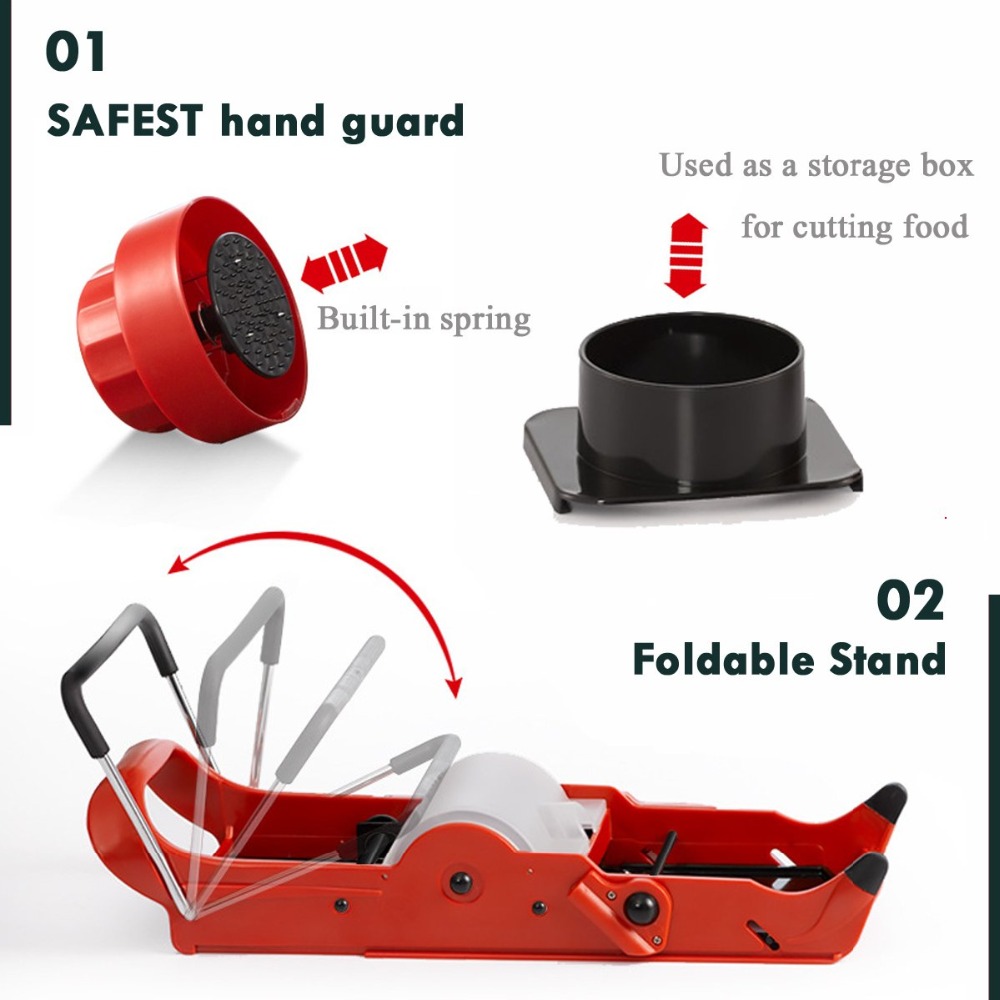 Pemotong dan Pemotong Sayuran  - Mandoline Slicer ulasan dan harga