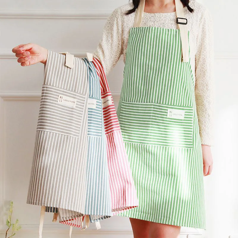 Celemek dapur modis Linen berg - Kitchen Gadgets Trending ulasan dan harga