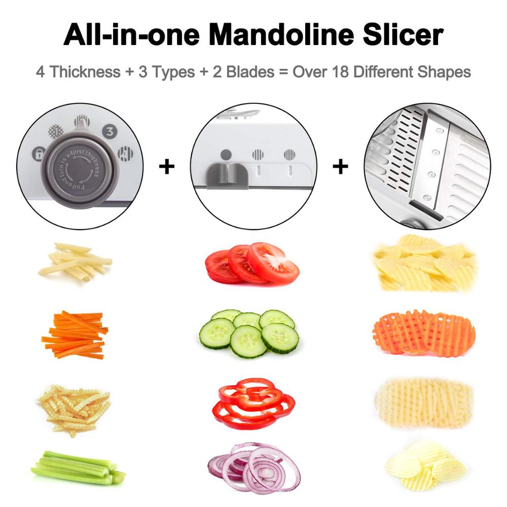 LMETJMA alat pengiris mandolin - Mandoline Slicer ulasan dan harga