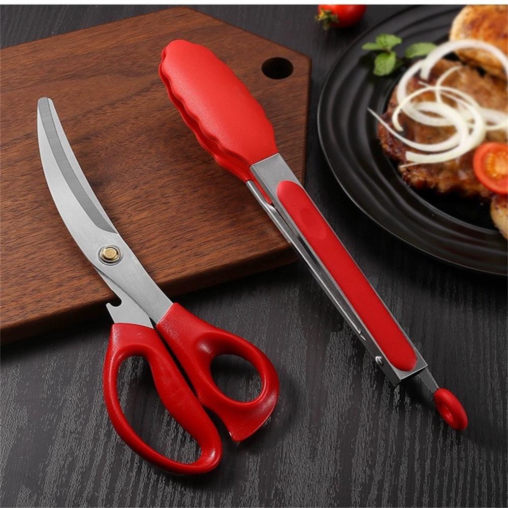 Gunting barbekyu Stainless Ste - Korean Kitchen Gadgets ulasan dan harga