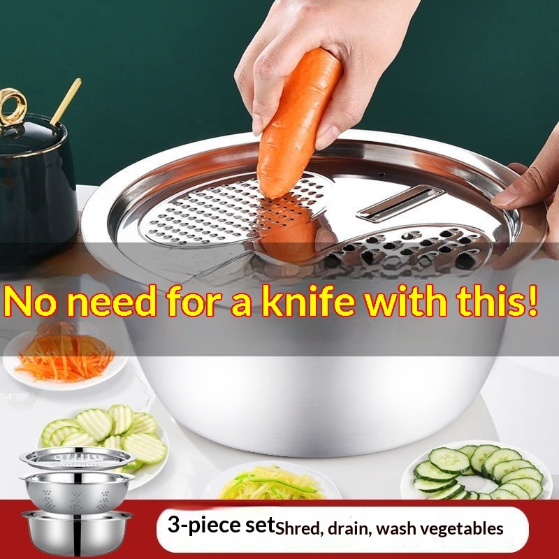Set Parutan Dapur Multifungsi  - Mandoline Slicer ulasan dan harga