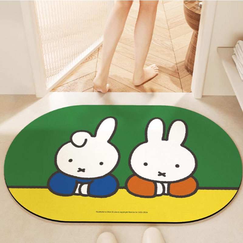 Miffy Tikar Lantai Anti Selip  - Korean Kitchen Gadgets ulasan dan harga