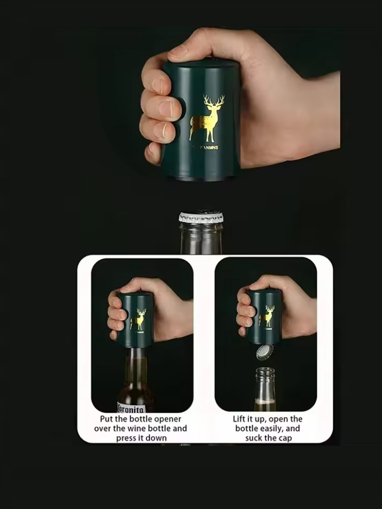 1 Buah Pembuka Botol Bir Otoma - Kitchen Gadgets Design ulasan dan harga