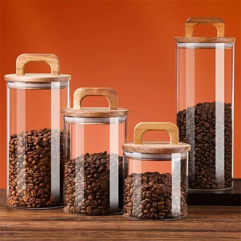Stoples kaca bening dengan tut - Korean Kitchen Gadgets ulasan dan harga