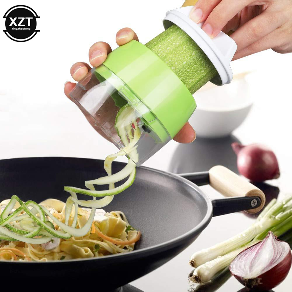 Genggam Tugas Spiralizer Sayur - Mandoline Slicer ulasan dan harga