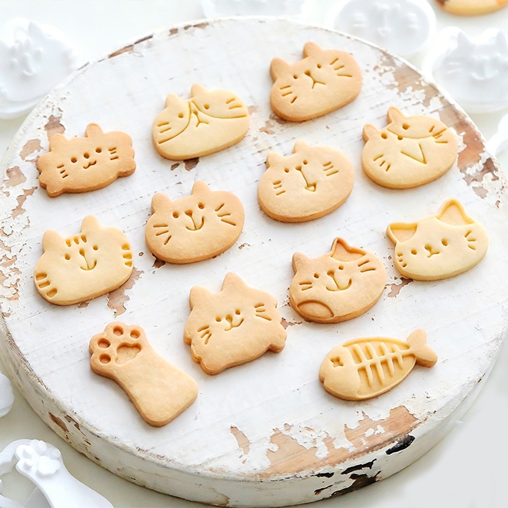 Cetakan Kue Kucing Lucu DIY, A - Kitchen Gadgets And Accessories ulasan dan harga