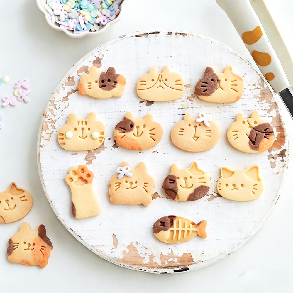 Cetakan Kue Kucing Lucu DIY, A - Kitchen Gadgets And Accessories ulasan dan harga