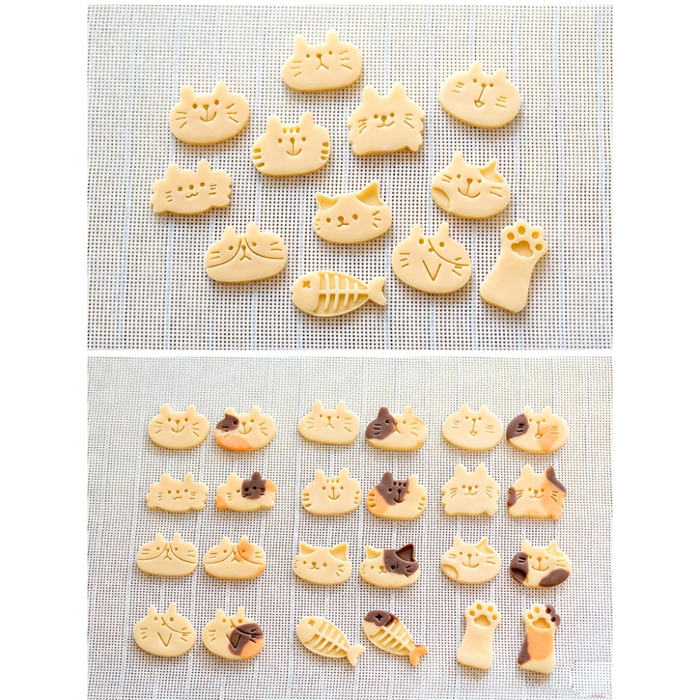 Cetakan Kue Kucing Lucu DIY, A - Kitchen Gadgets And Accessories ulasan dan harga
