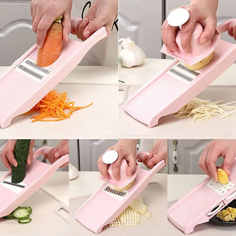 Pengiris kentang pemotong sayu - Mandoline Slicer ulasan dan harga