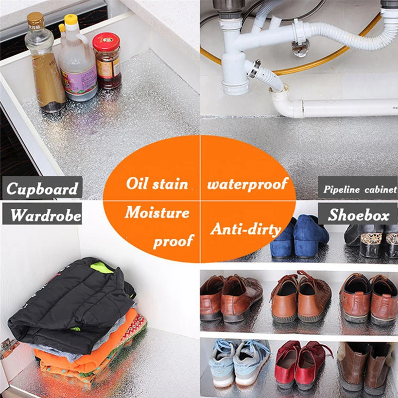 Stiker Dapur Tahan Minyak dan  - Kitchen Gadgets Wallpaper ulasan dan harga