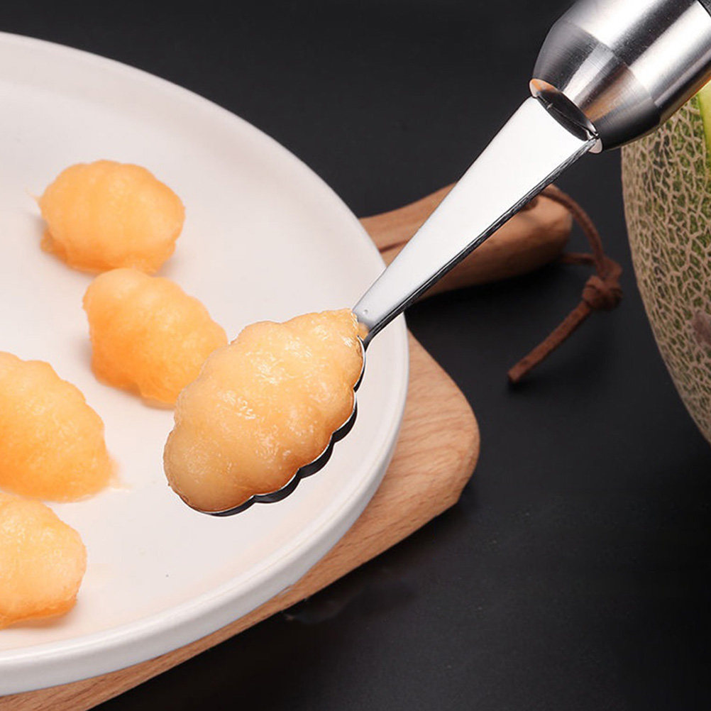 1Pcs Sendok Buah Stainless Ste - Kitchen Gadgets Kitchen ulasan dan harga