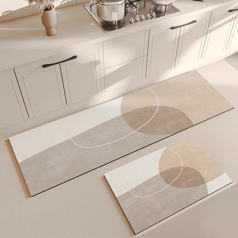 Keset Lantai Dapur Pvc Karpet  - Korean Kitchen Gadgets ulasan dan harga