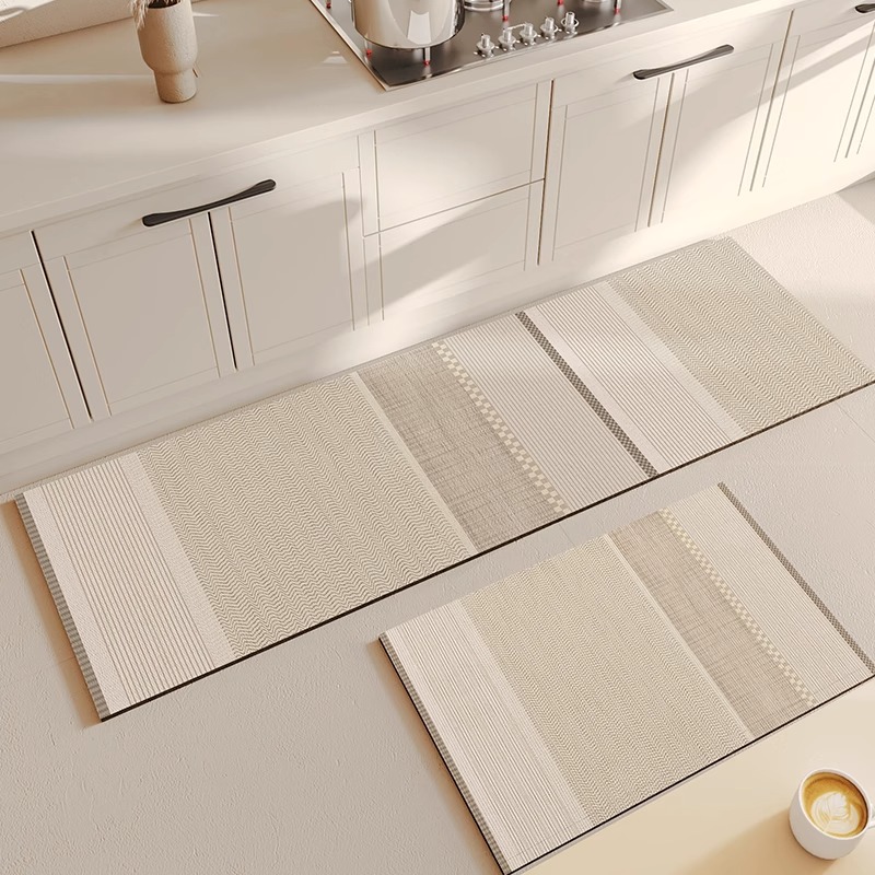 Keset Lantai Dapur Pvc Karpet  - Korean Kitchen Gadgets ulasan dan harga